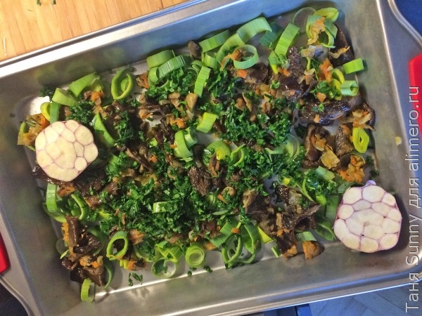 Курица с грибами Курица с грибами