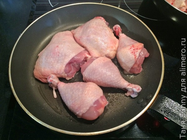 Курица с грибами Курица с грибами