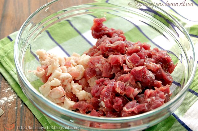 Слоеная самса (настоящая, узбекская)