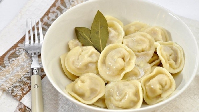 Вареные пельмени варка, еда, пельмени, своими руками