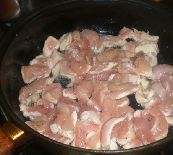 макаронная запеканка с курицей