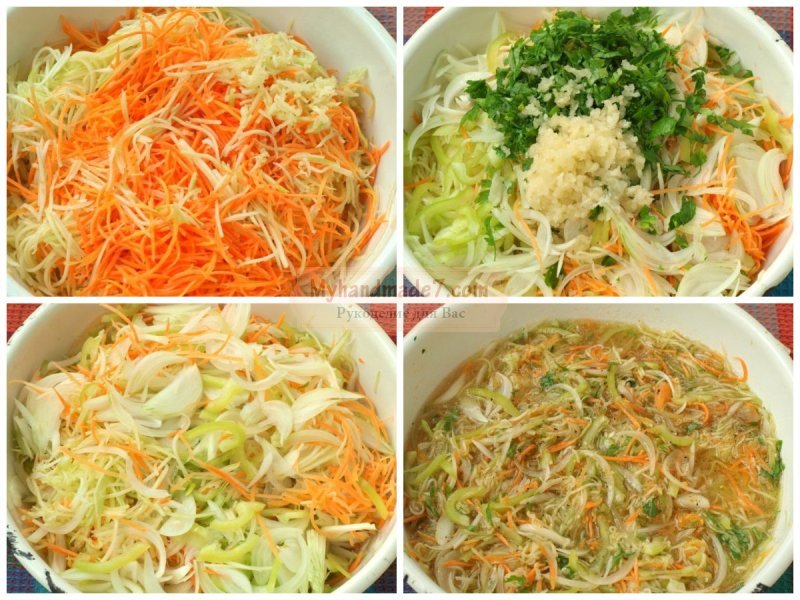 Кабачки по-корейски: подробные рецепты с фото Кабачки по-корейски: подробные рецепты с фото