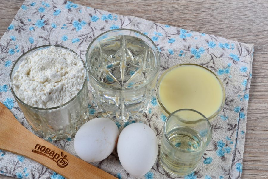 Блинчики на сгущёнке