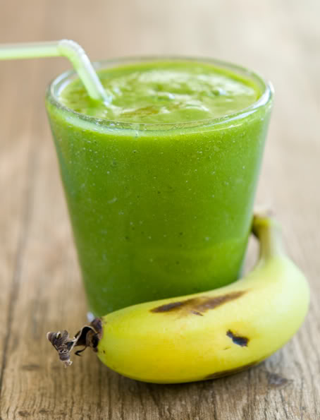 Breakfast-Banana-Green-Smoothie
