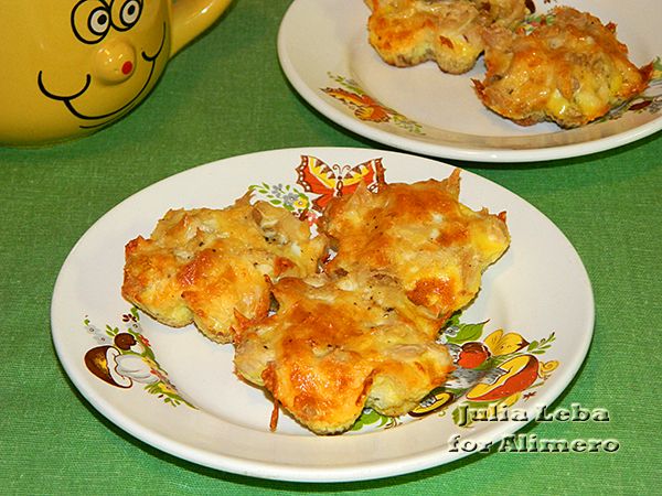 Кексы с курицей
