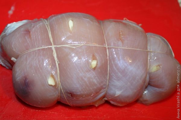Пастрома из индейки
