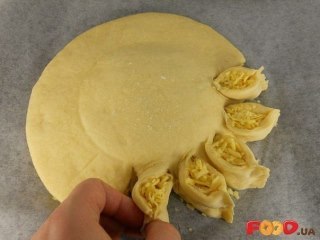 ПИРОГ С МЯСОМ И СЫРОМ *ПОДСОЛНУХ*