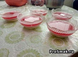 Десерт "Малиновый рай'