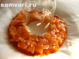 салат с семгой и сыром