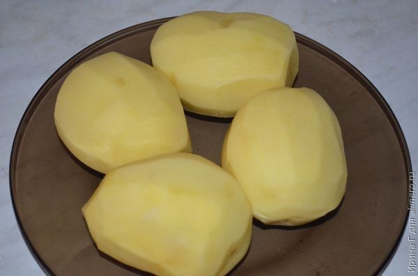 Картофель, запеченный с сыром