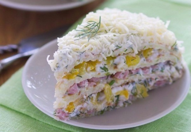 кабачковый торт