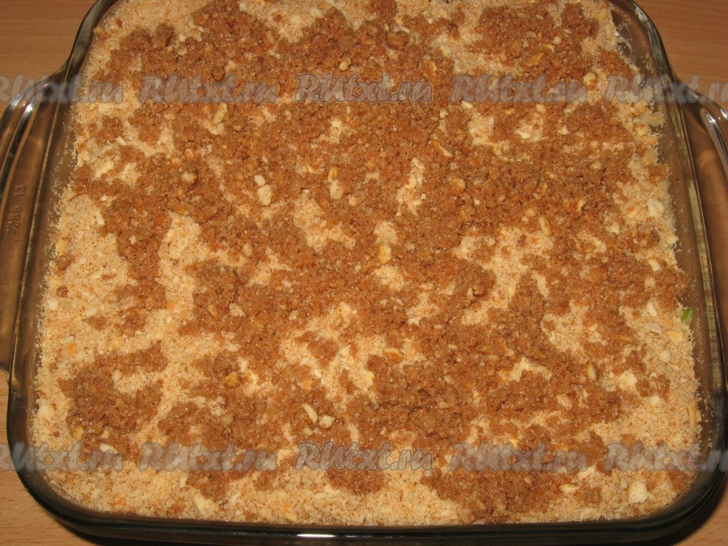 Яблочный пирог с корицей "Скороспелка"