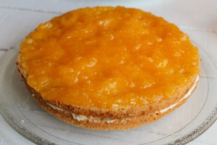 МАНДАРИНОВЫЙ ТОРТ