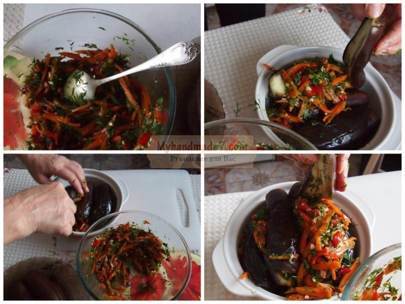 Баклажаны маринованные с чесноком: быстро и вкусно. Лучшие рецепты
