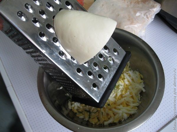 Закуска из лаваша