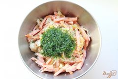 «Запеканка с цветной капустой и ветчиной» - приготовления блюда - шаг 7
