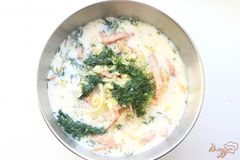 «Запеканка с цветной капустой и ветчиной» - приготовления блюда - шаг 8