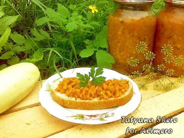 кабачковая икра рецепт
