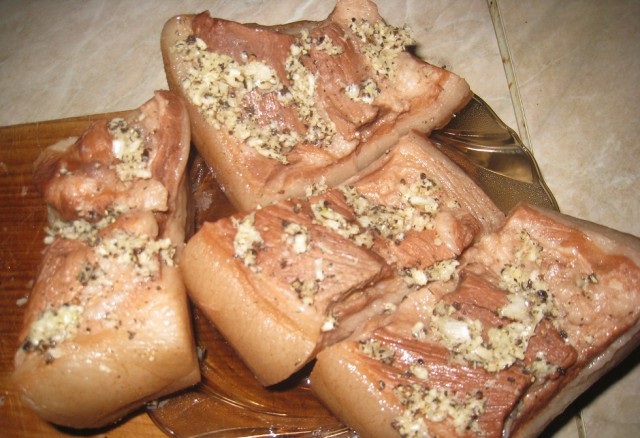 Готовим сало