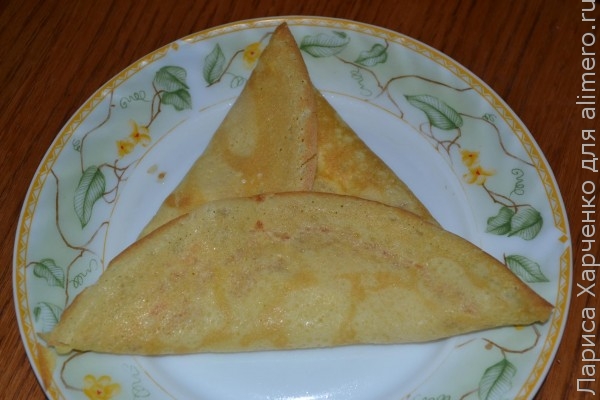 блинчики с начинкой