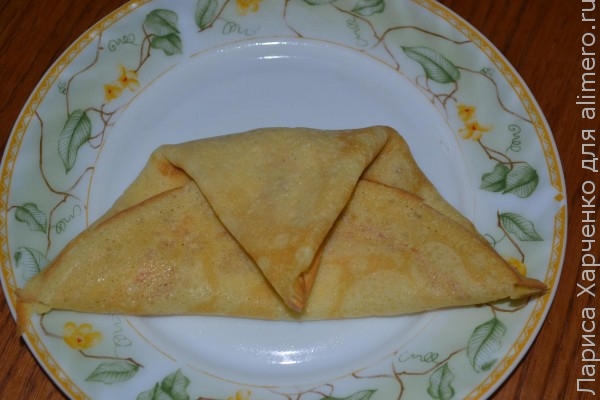 блинчики с начинкой