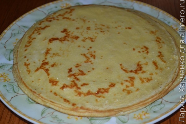 блинчики с начинкой
