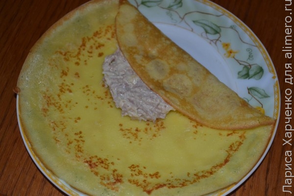 блинчики с начинкой