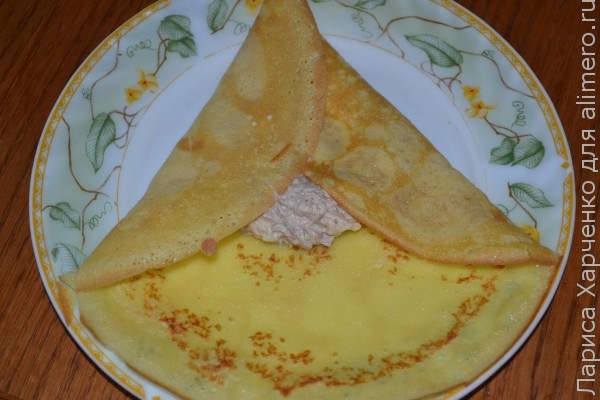 блинчики с начинкой