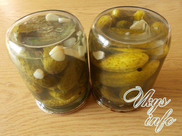закатали огурцы