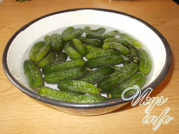 огурцы замочим