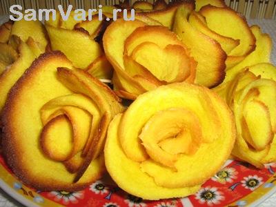 печенье розочки