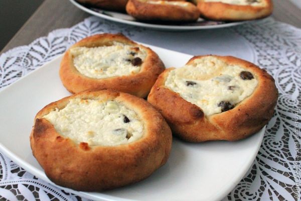 Ватрушки на творожном тесте