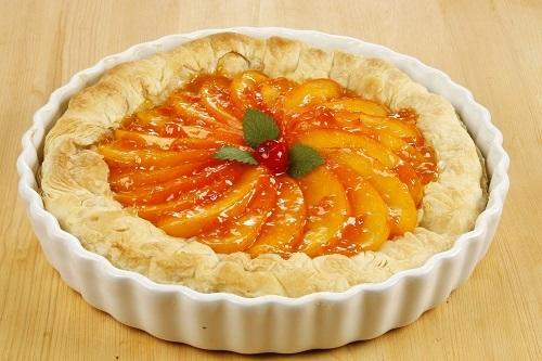 Пирог с начинкой из хурмы