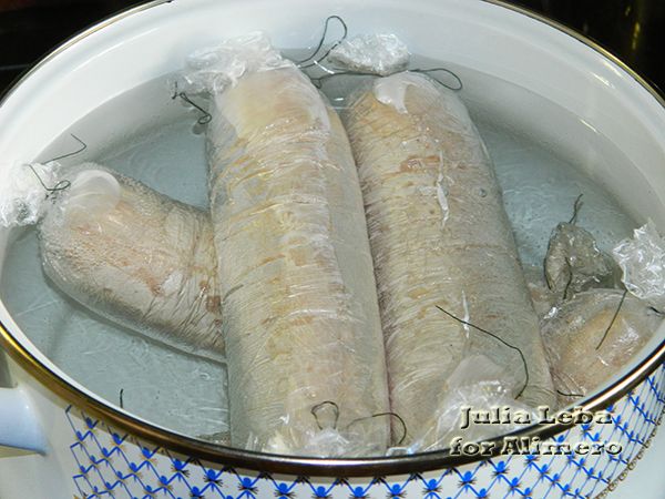 Нежная домашняя колбаса из куриного филе