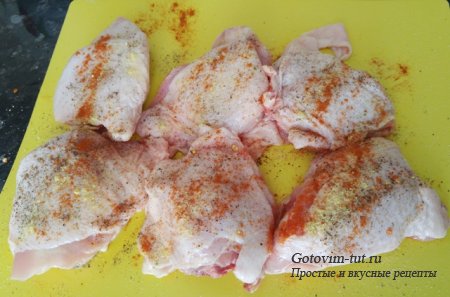 Курица в кефире Курица в кефире