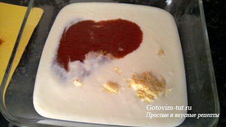 Курица в кефире Курица в кефире