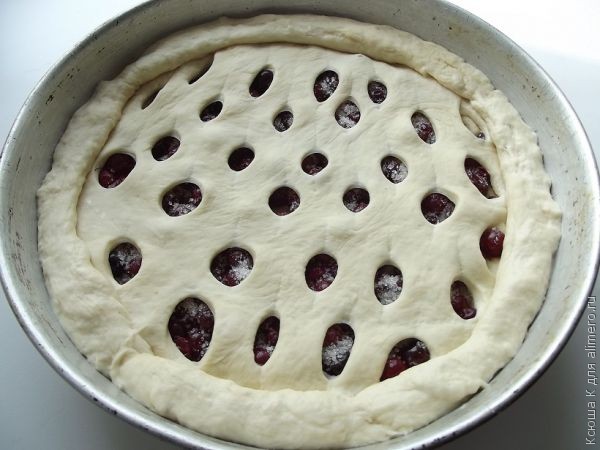 пирог с ягодами