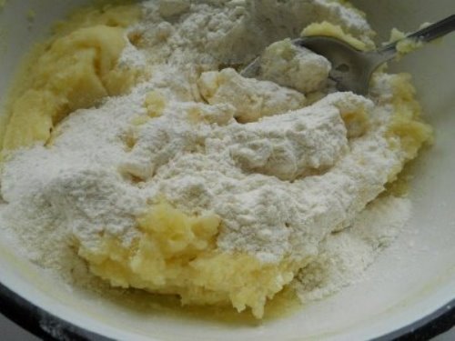 Украинские галушки с мясом