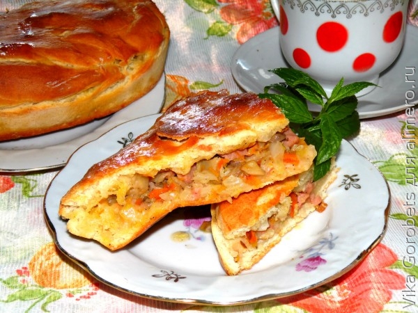 Соленый пирог Соленый пирог